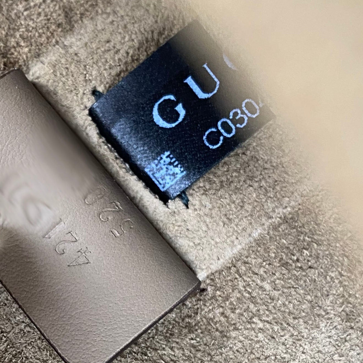 Gucci GG Supreme Mini Dionysus Bag with Taupe Trim