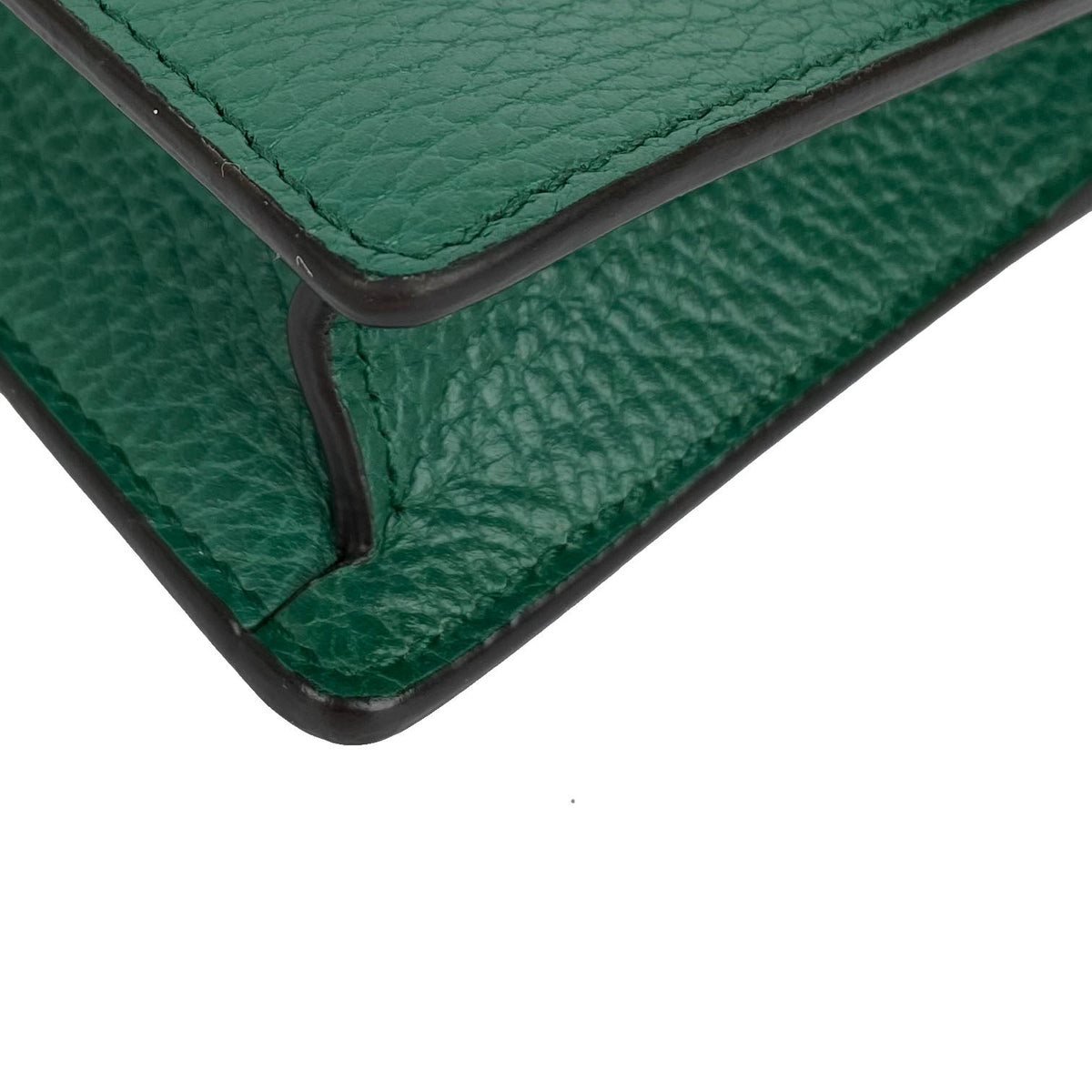 Gucci Green Super Mini Dionysus Bag