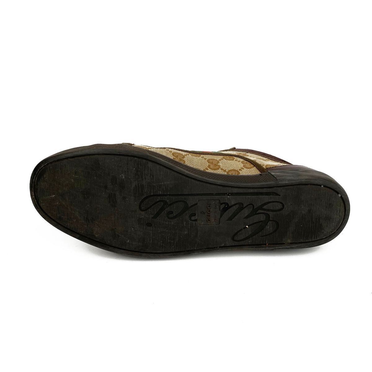 Gucci Monogram Cannes High-Top Sneakers 38
