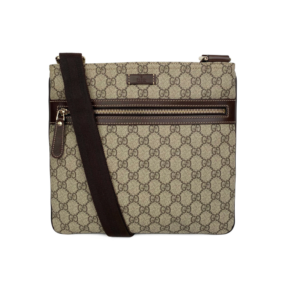 Gucci Monogram Messenger Bag