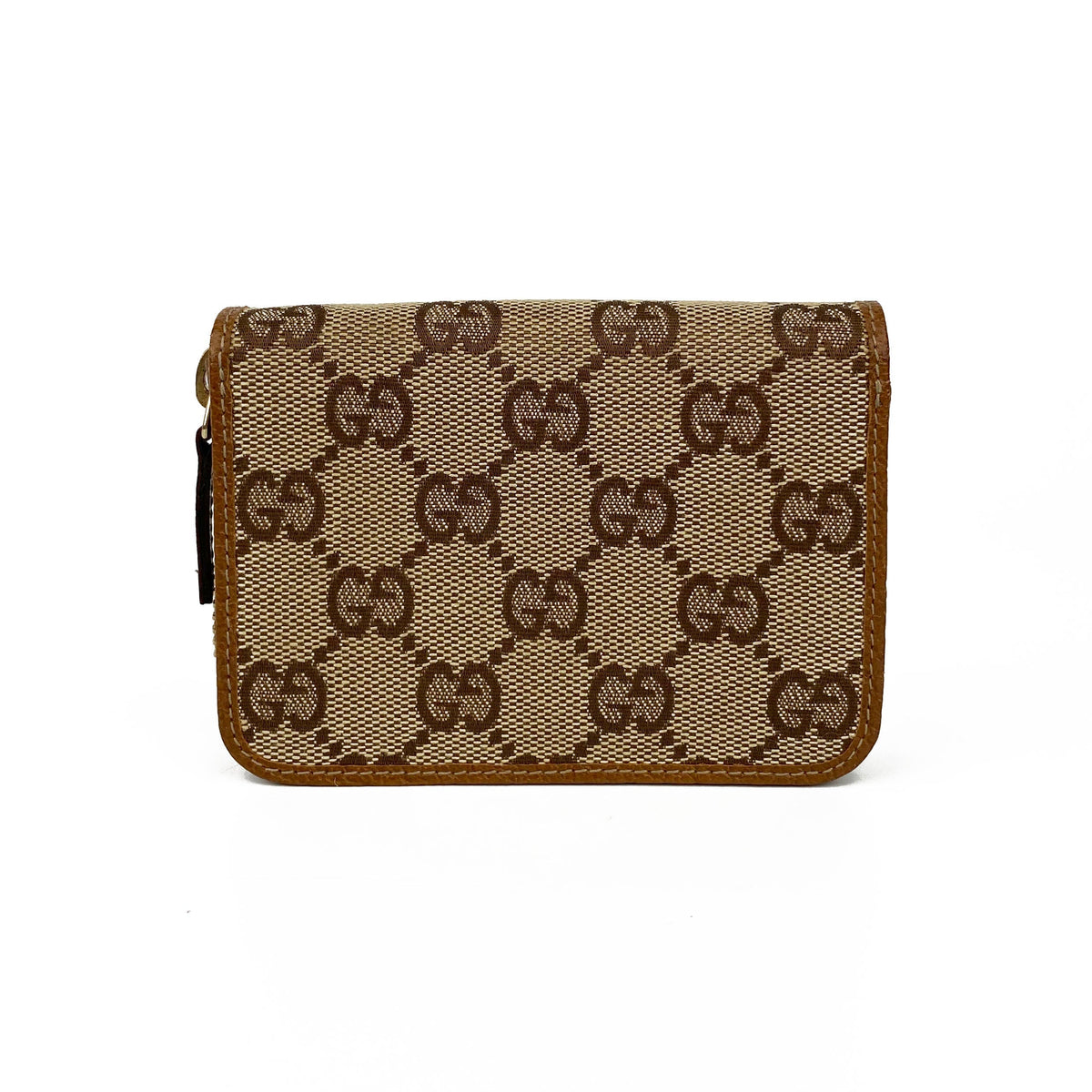 Gucci Monogram Zipped Cardholder