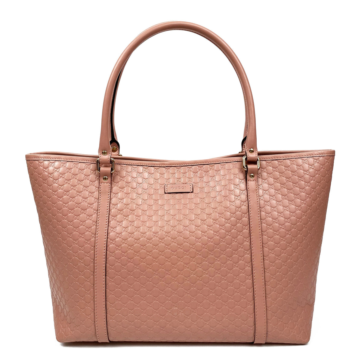 Gucci Pink GG Guccissima Tote Bag