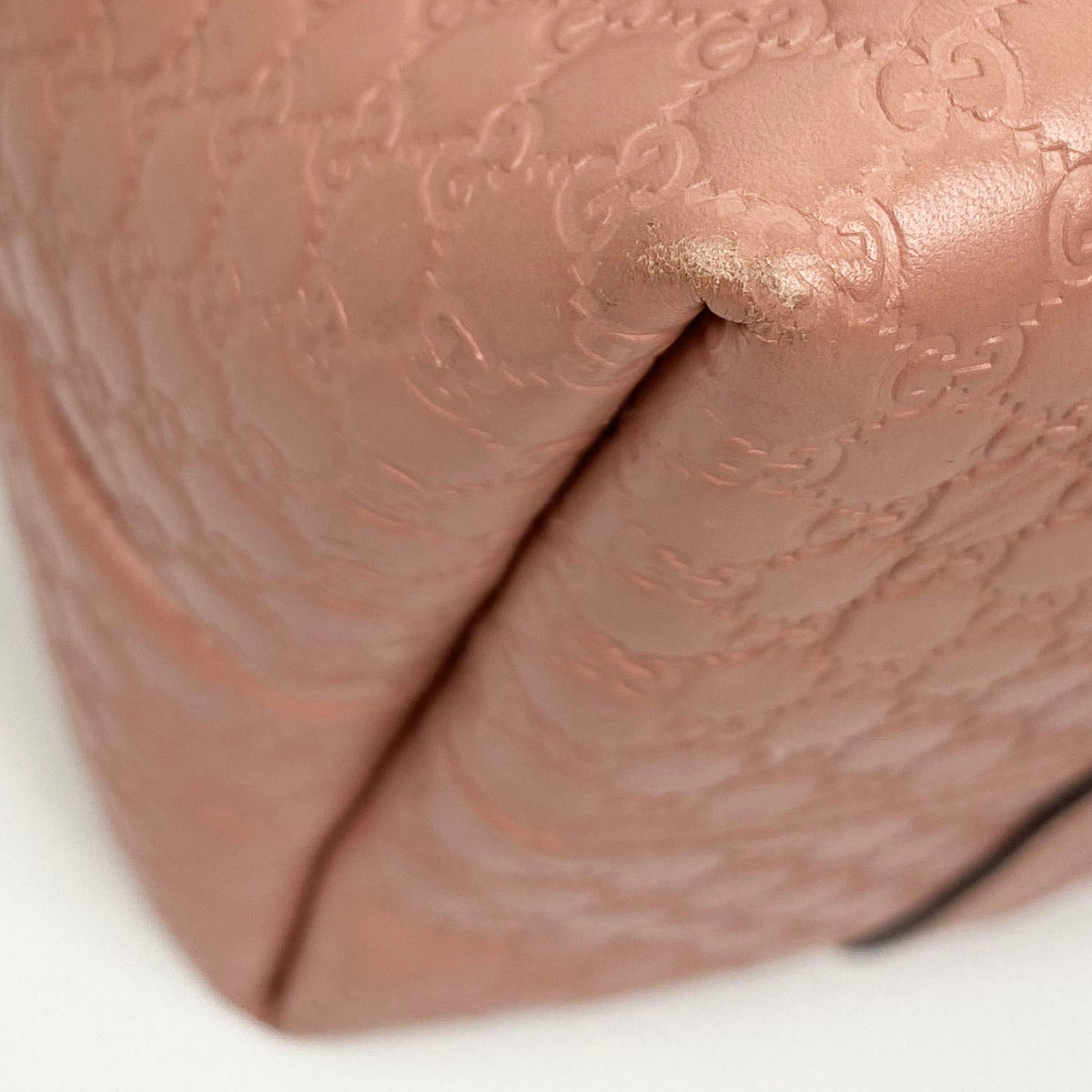 Gucci Pink GG Guccissima Tote Bag
