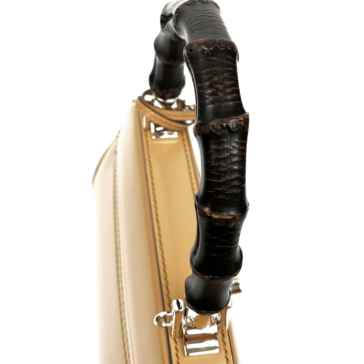 Gucci Nude Bamboo Top Handle Bag