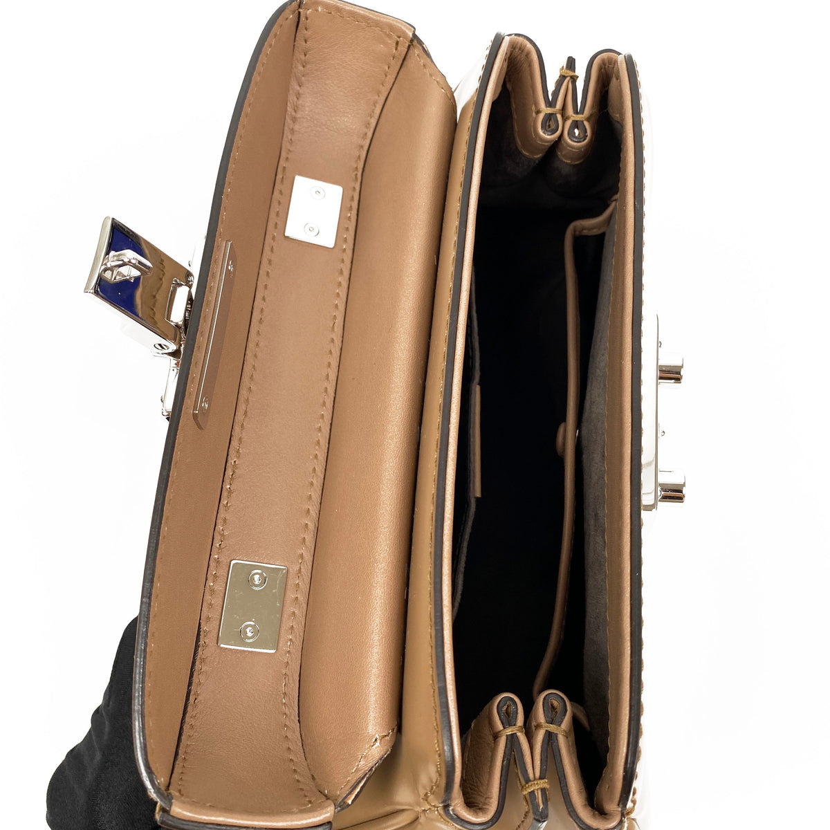 Gucci Nude Bamboo Top Handle Bag