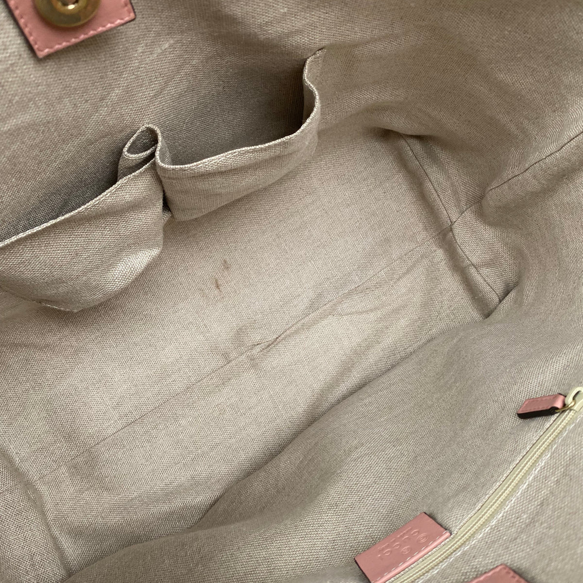 Gucci Pink GG Guccissima Tote Bag