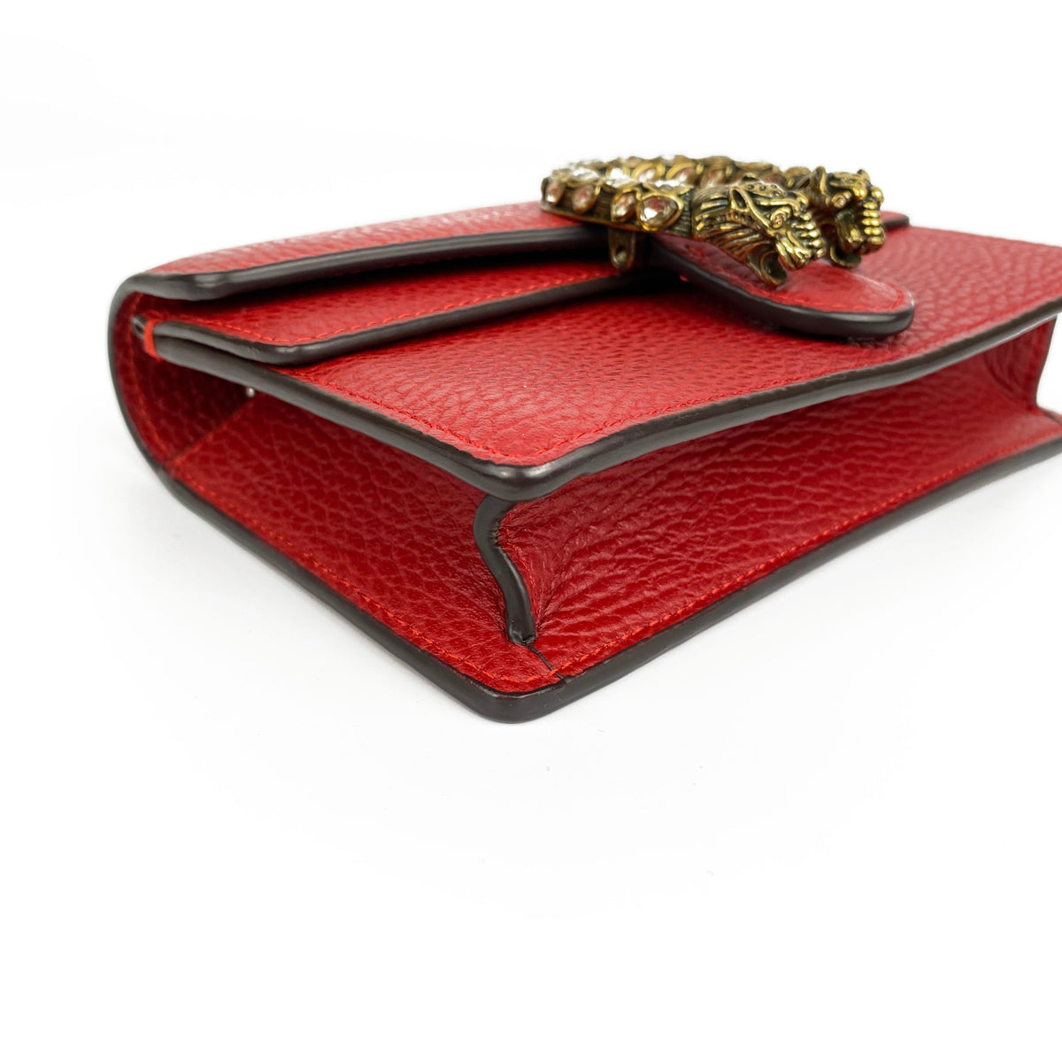 Gucci Red Super Mini Dionysus Bag