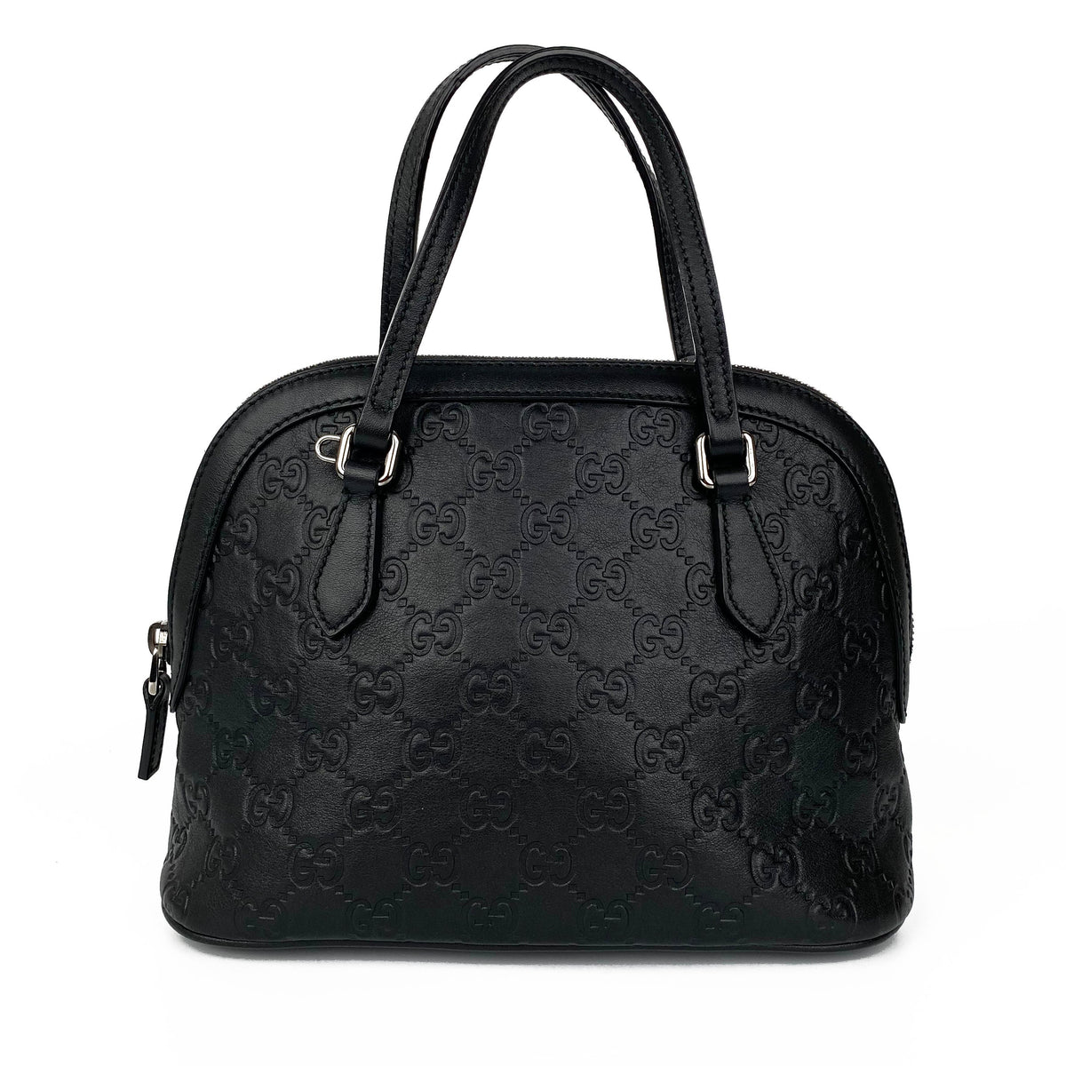 Gucci Small Black GG Shoulder Bag