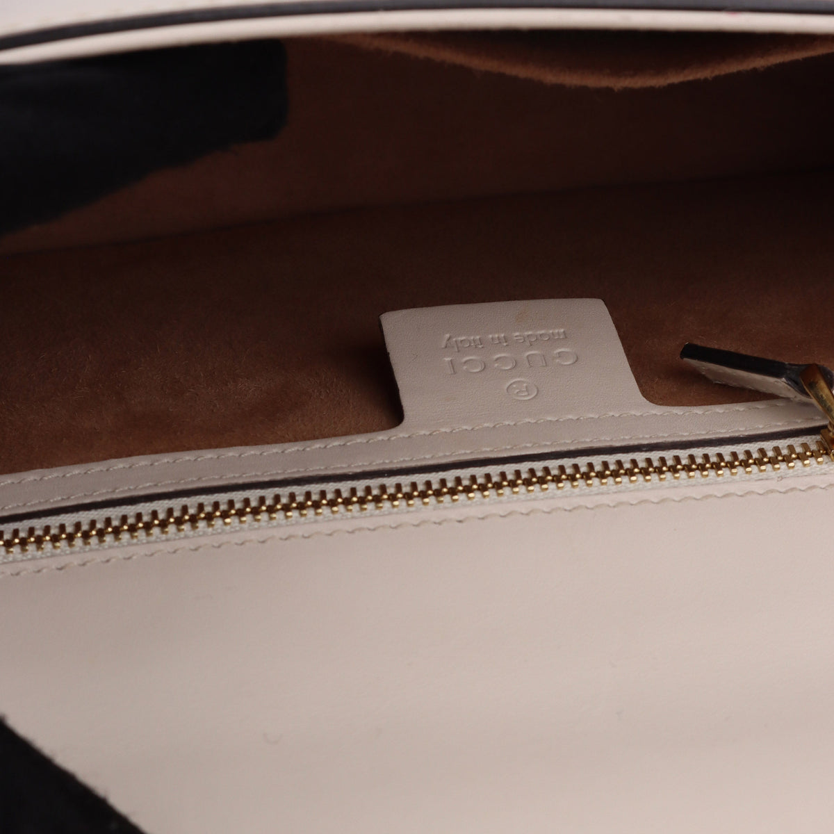 Gucci Small White Sylvie Bag