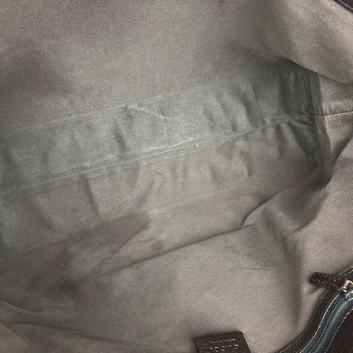 Gucci Vintage Belt Monogram Tote Bag