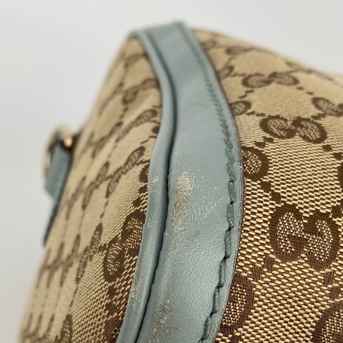 Gucci Vintage GG Monogram Medium Boston Bag