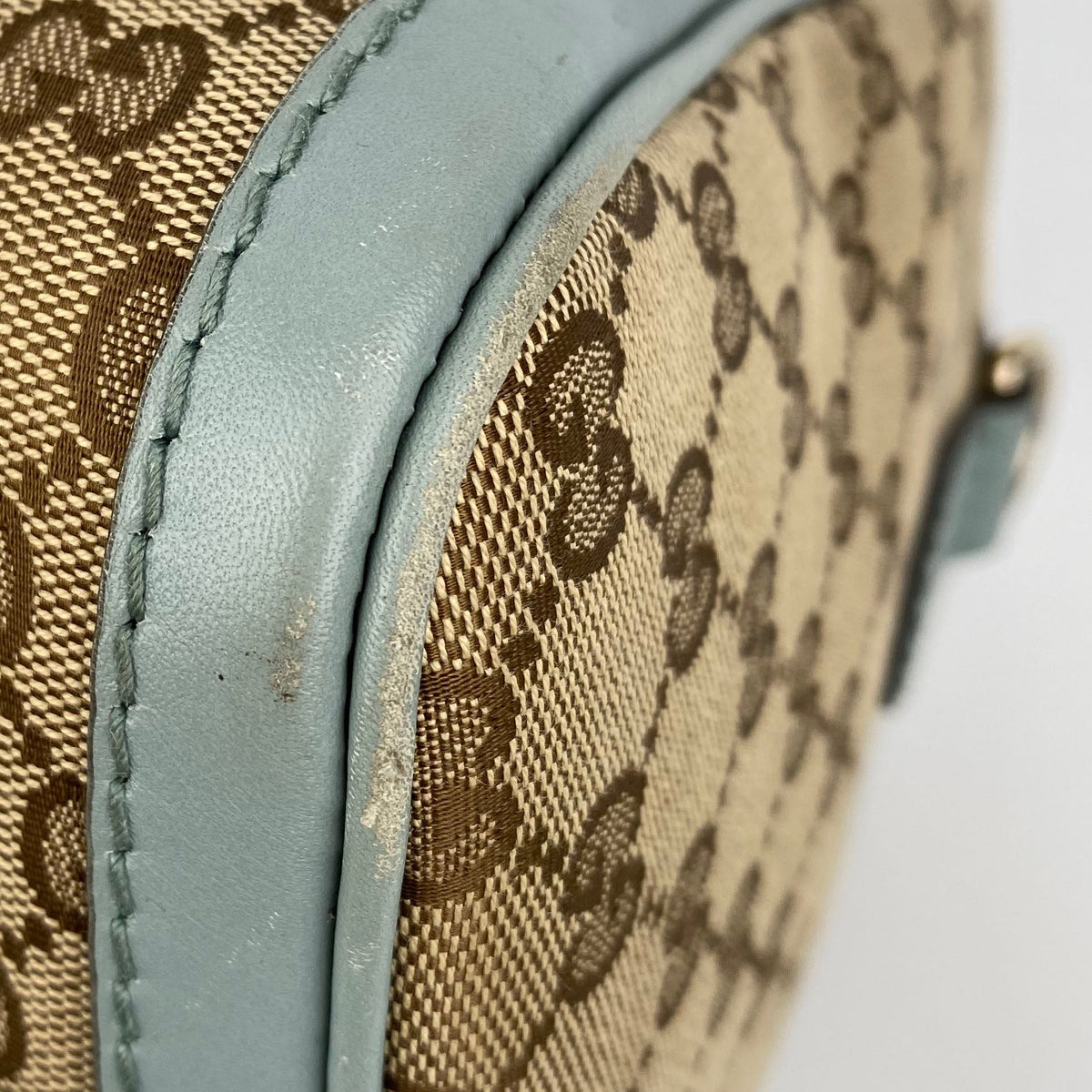 Gucci Vintage GG Monogram Medium Boston Bag