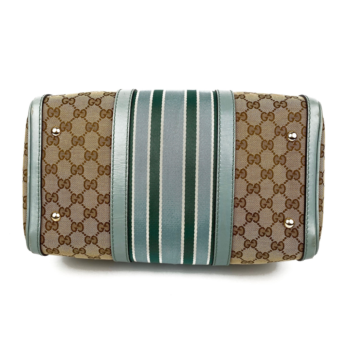 Gucci Vintage GG Monogram Medium Boston Bag