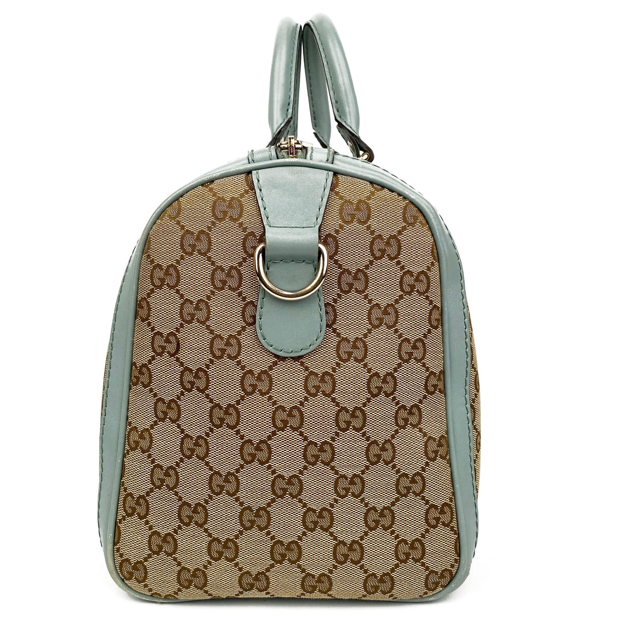Gucci Vintage GG Monogram Medium Boston Bag