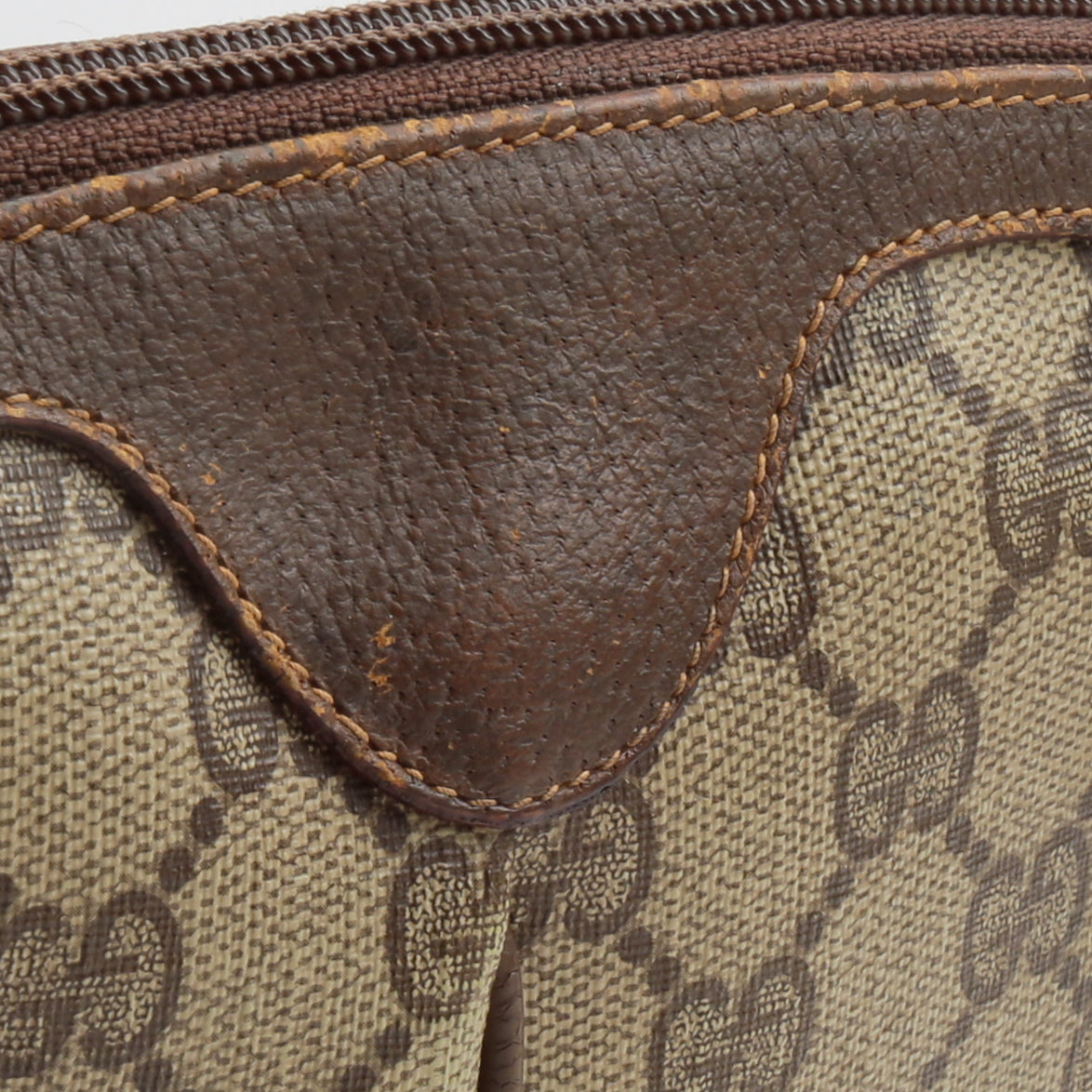 GUCCI Vintage GG Plus Canvas Web Crossbody - FINAL SALE OUTLET