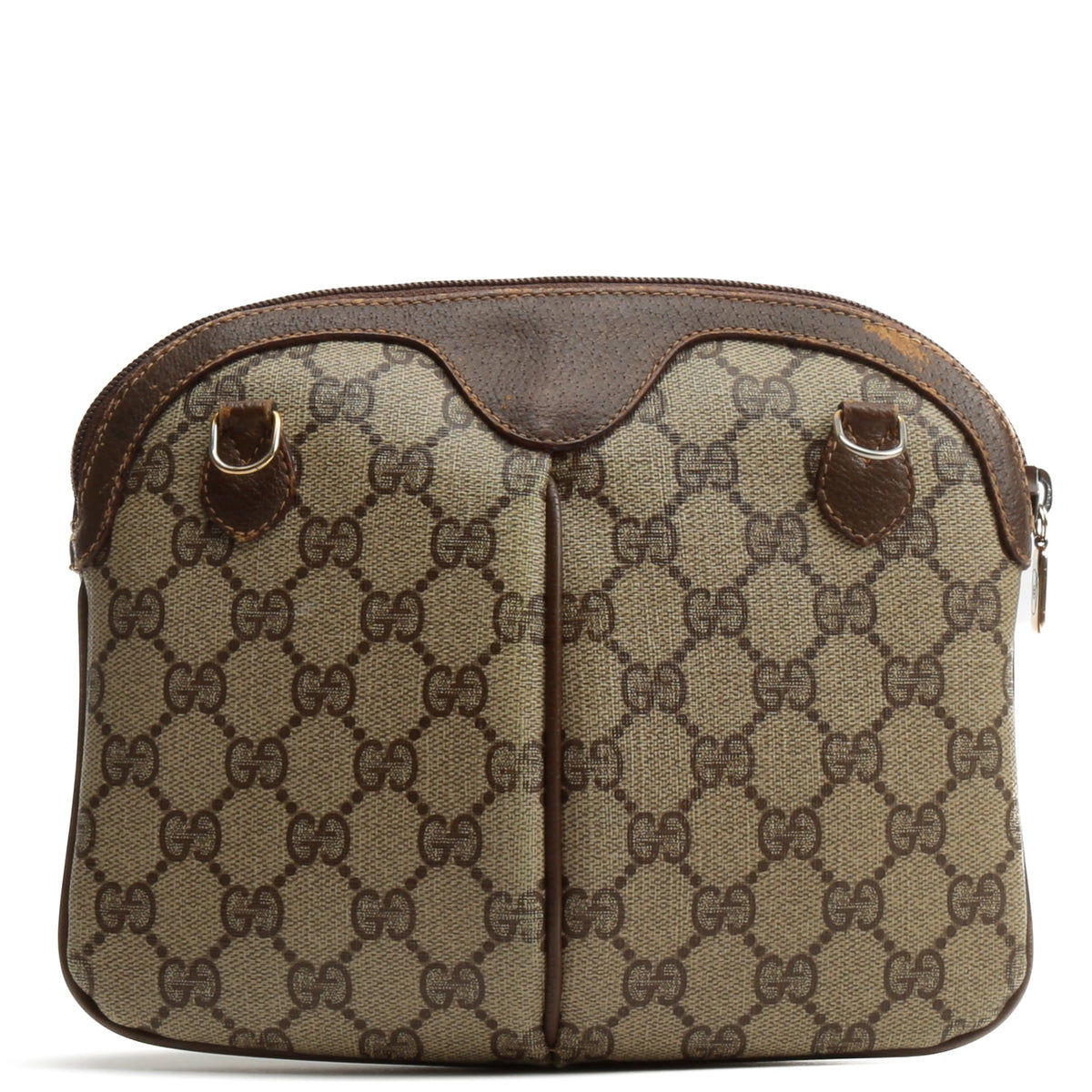 GUCCI Vintage GG Plus Canvas Web Crossbody - FINAL SALE OUTLET
