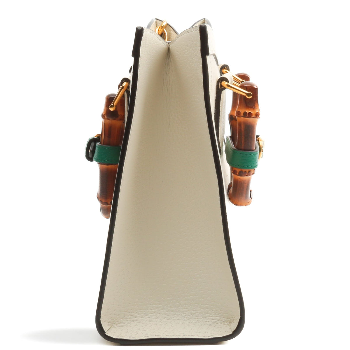 GUCCI GG Jumbo Small Diana Tote - Off White
