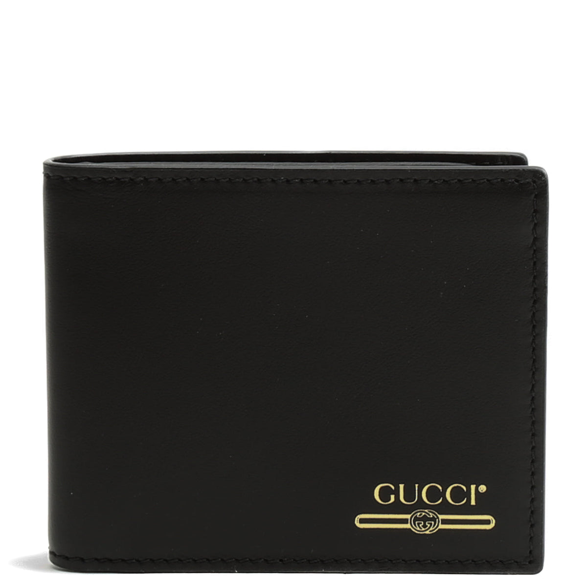 GUCCI Plutone Logo Wallet - Black OUTLET FINAL SALE