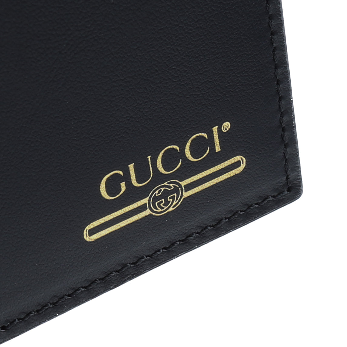 GUCCI Plutone Logo Wallet - Black OUTLET FINAL SALE