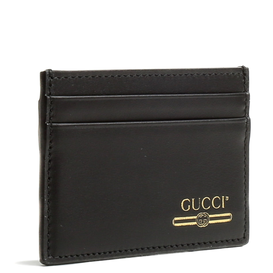 GUCCI Plutone Card Holder - Black