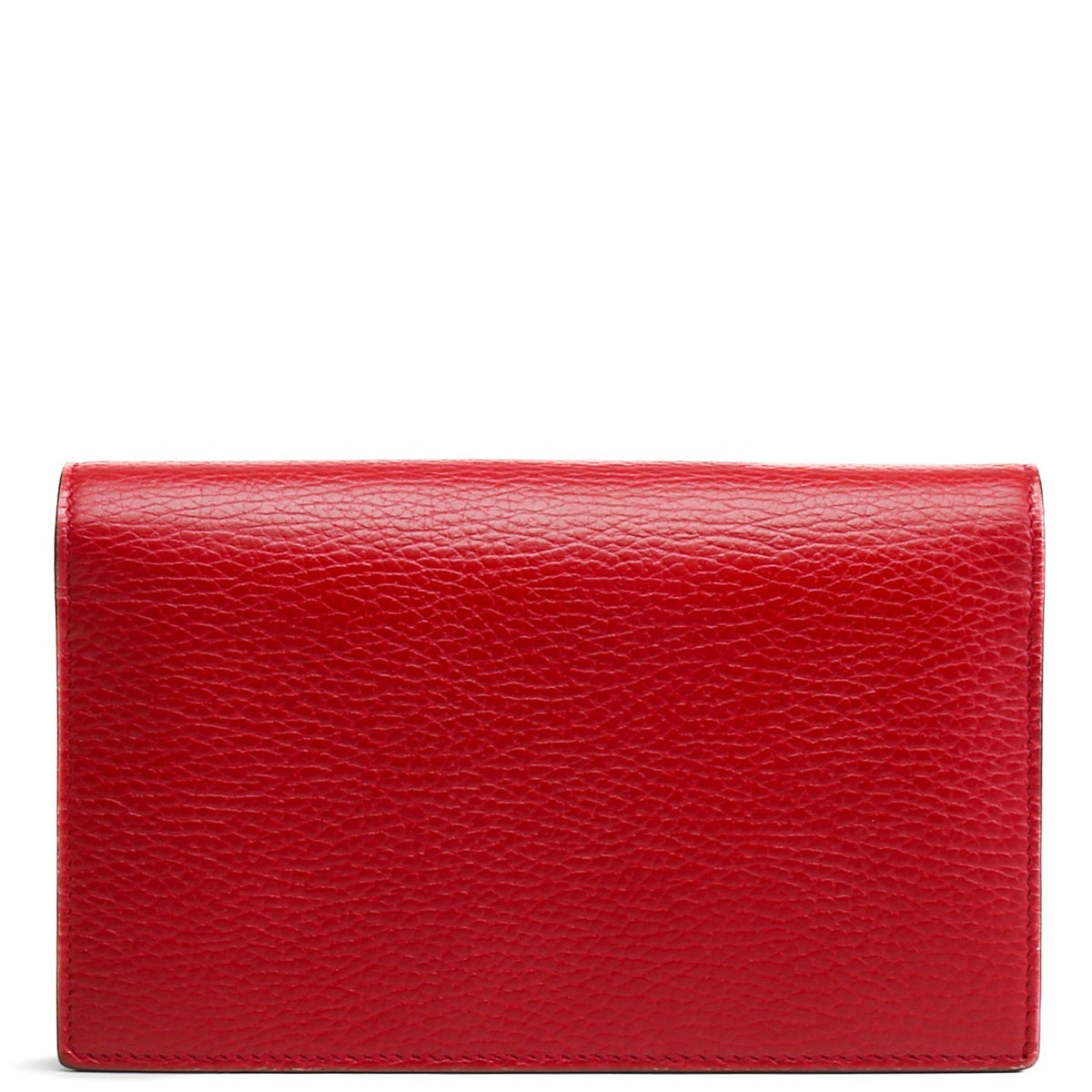 GUCCI Icon Interlocking G Wallet on Chain - Red