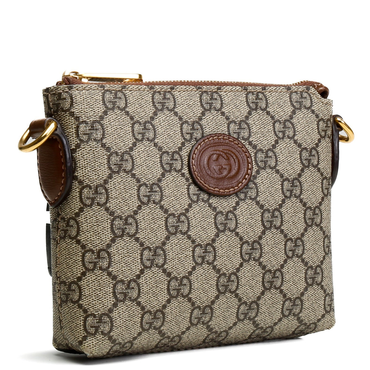 GUCCI GG Supreme Interlocking G Messenger Bag
