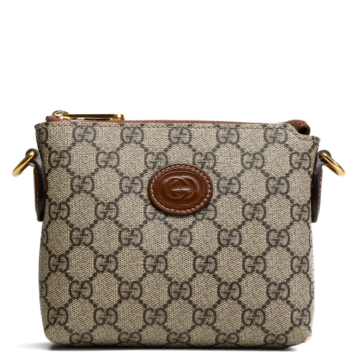 GUCCI GG Supreme Interlocking G Messenger Bag