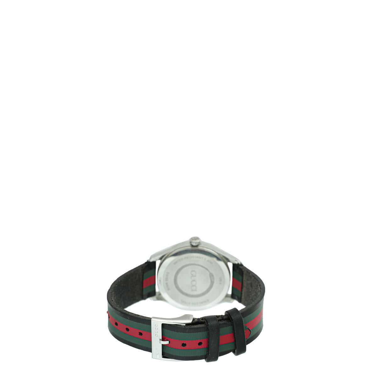 Gucci Steel G Timeless Web Men's 38mm Quartz Watch