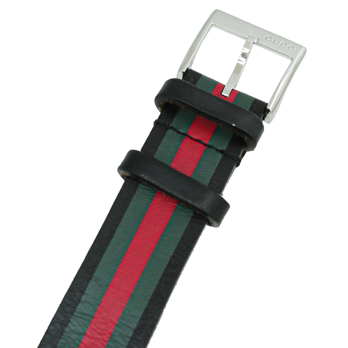 Gucci Steel G Timeless Web Men's 38mm Quartz Watch