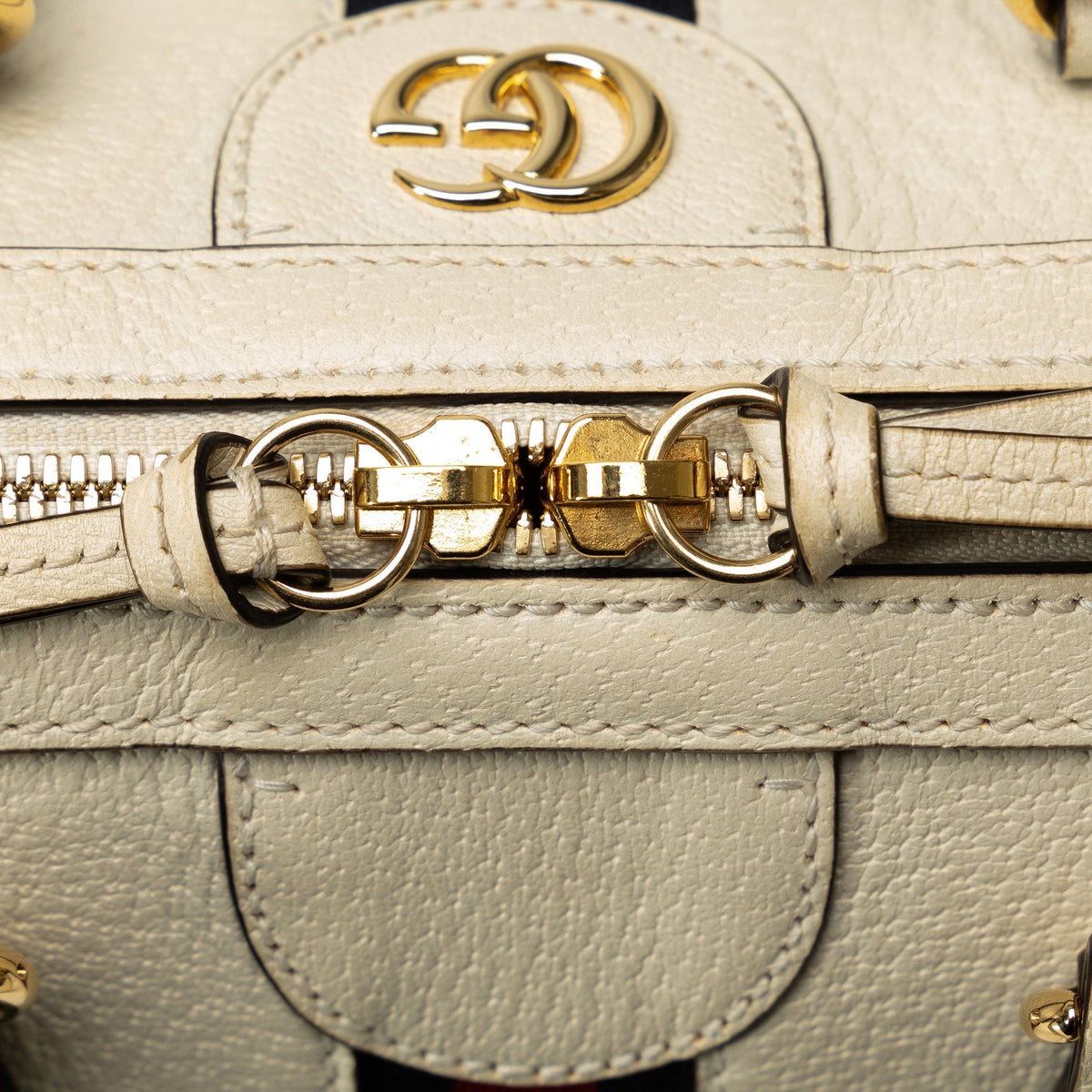 GUCCI Leather Ophidia Satchel