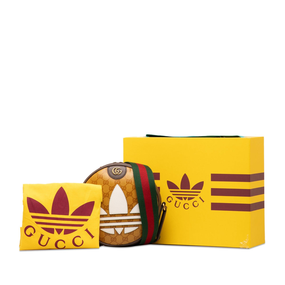 GUCCI x Adidas Small Ophidia Round Crossbody Crossbody Bag