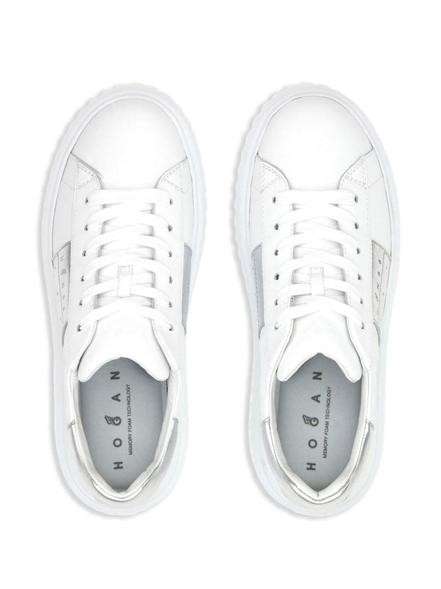 H-STRIPES LEATHER SNEAKERS