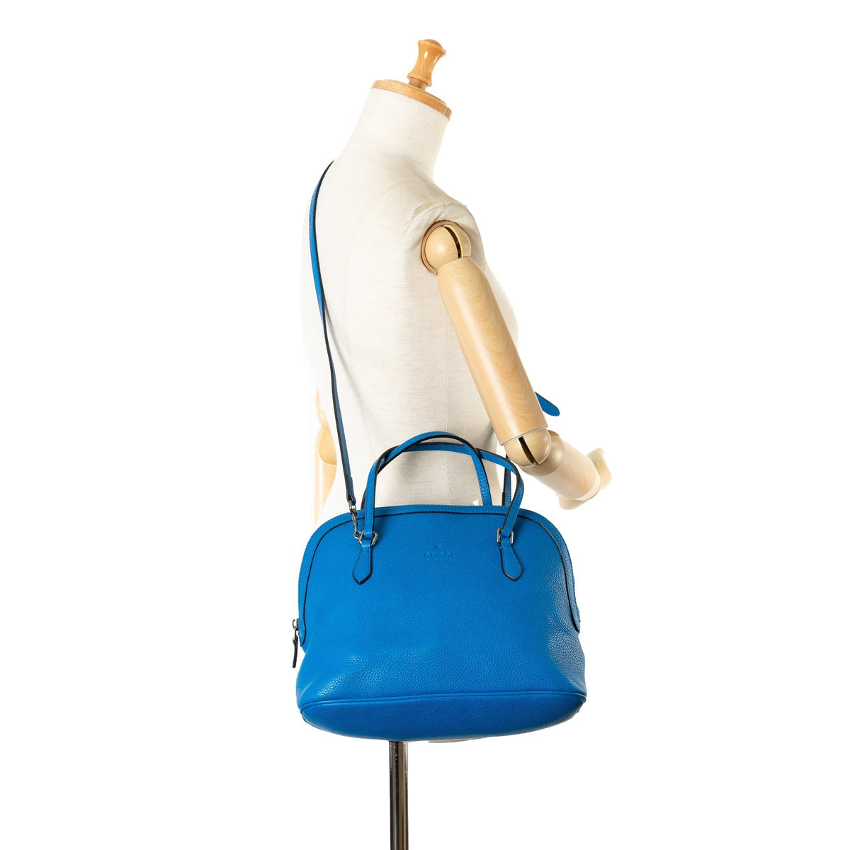 GUCCI Medium Calfskin Dome Satchel