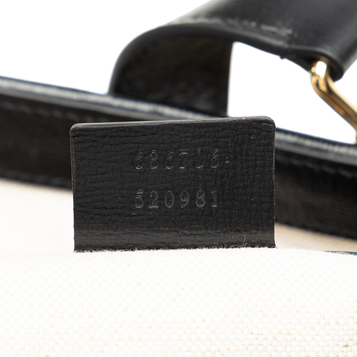 GUCCI Small GG Print Leather Jackie 1961 Bag