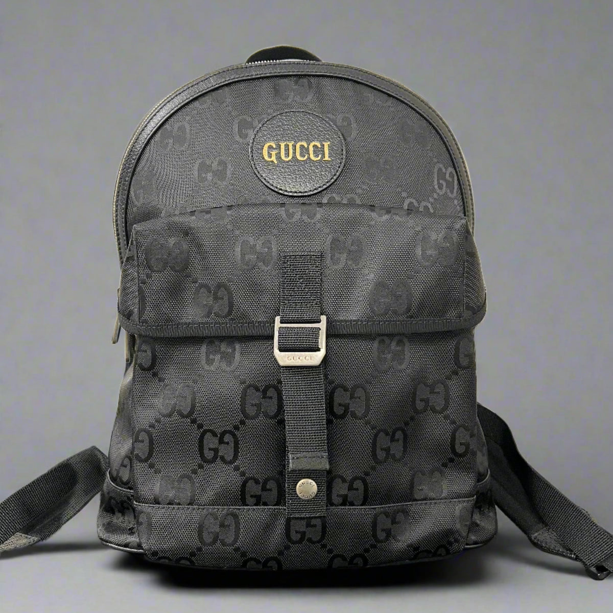 BRAND Gucci Black Nylon Off The Grid Large Backpack