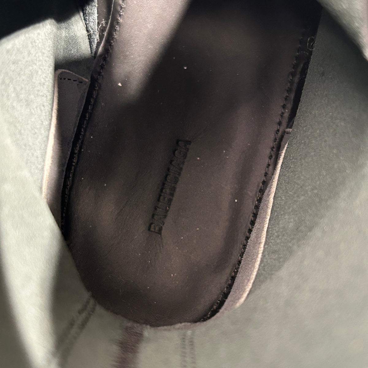 balenciaga/Boots/EU 42/Leather/BLK/