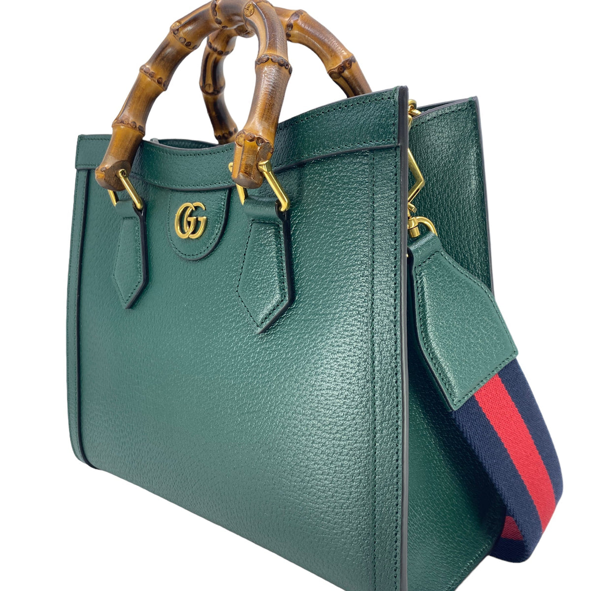Gucci Diana Small Tote in Green