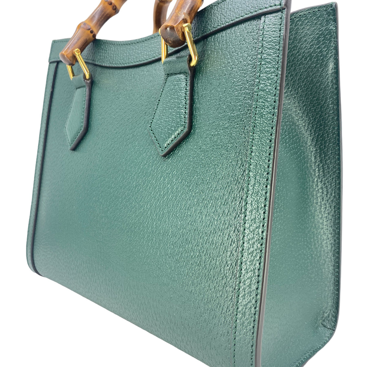 Gucci Diana Small Tote in Green