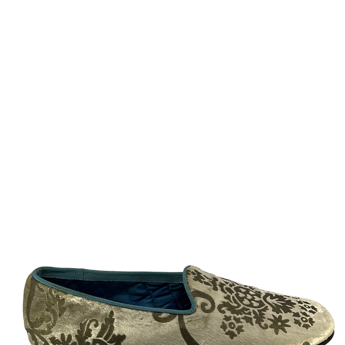 Gucci Gold Brocade Flats Size 7.5
