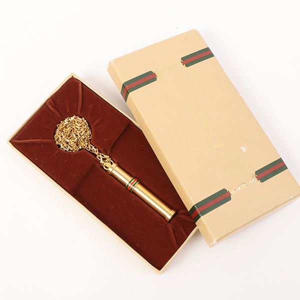 Gucci Shelly Line Atomizer Necklace