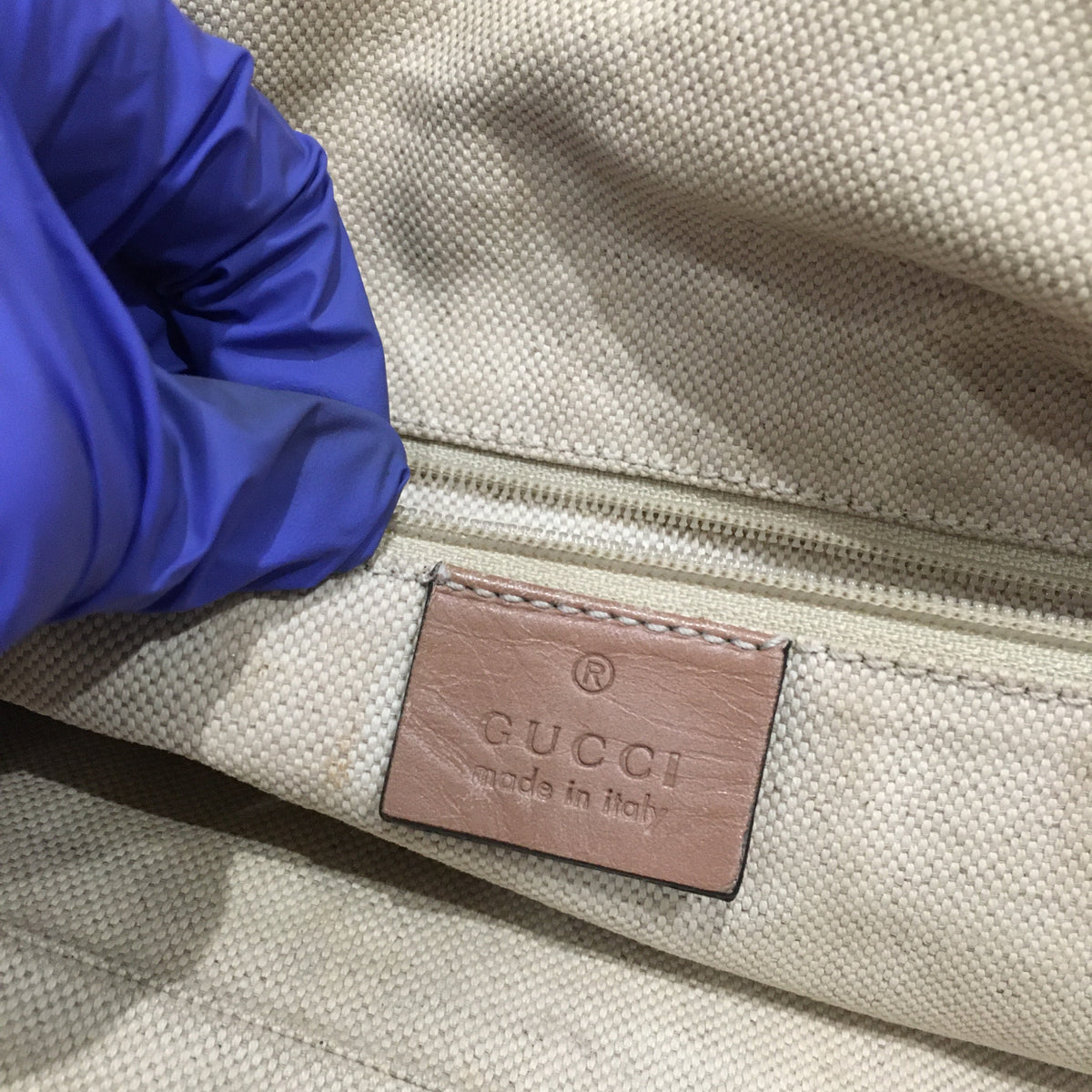 Gucci Brown Pink Canvas Sukey 2-ways Shoulder Bag Sku# 71207