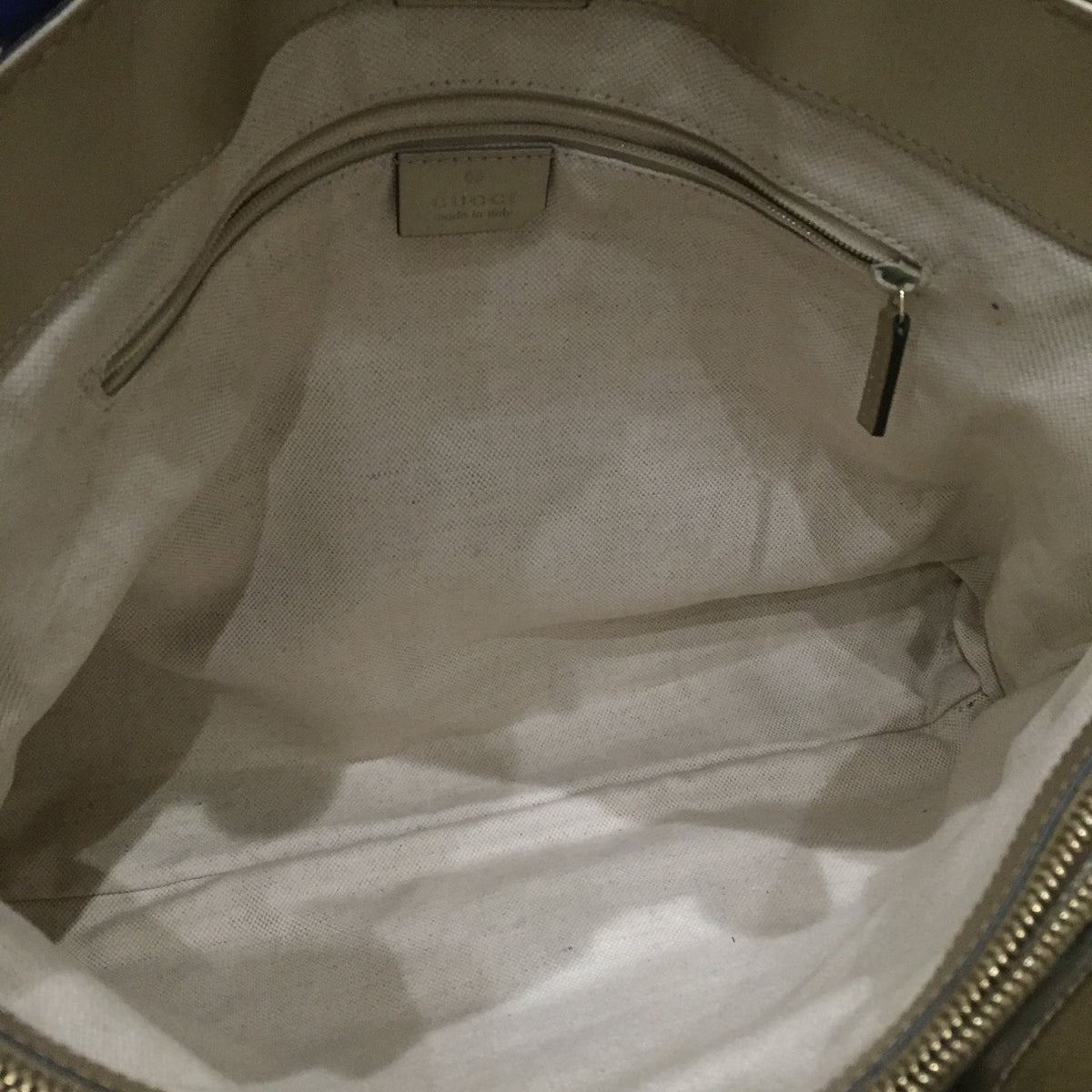Gucci Gold GG Leather Tote Sku# 71962