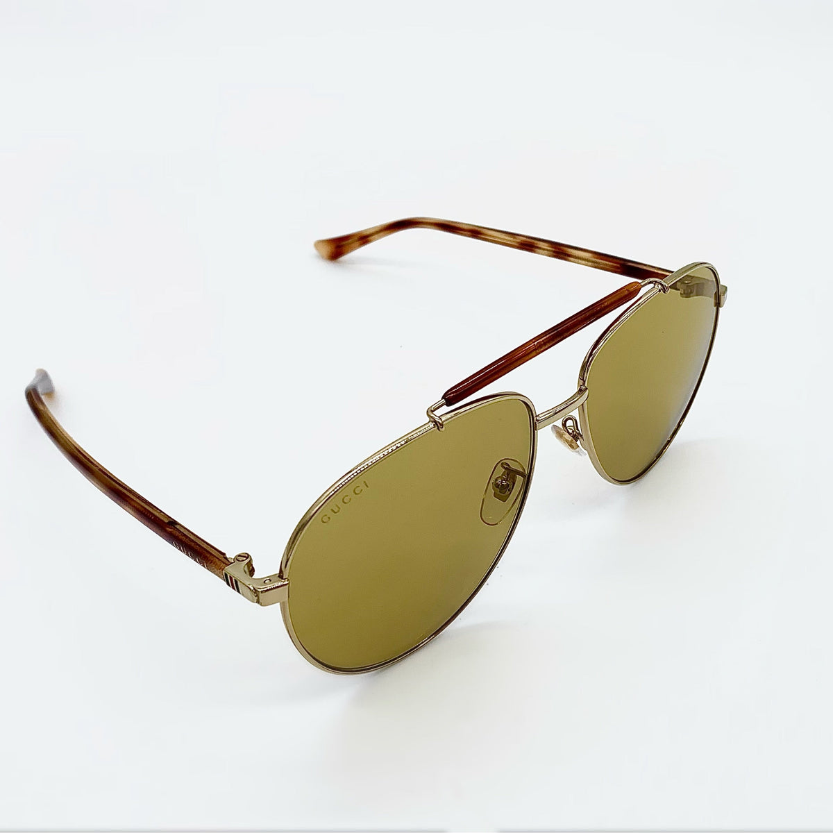 GUCCI AVIATOR SUNGLASSES GG0014S
