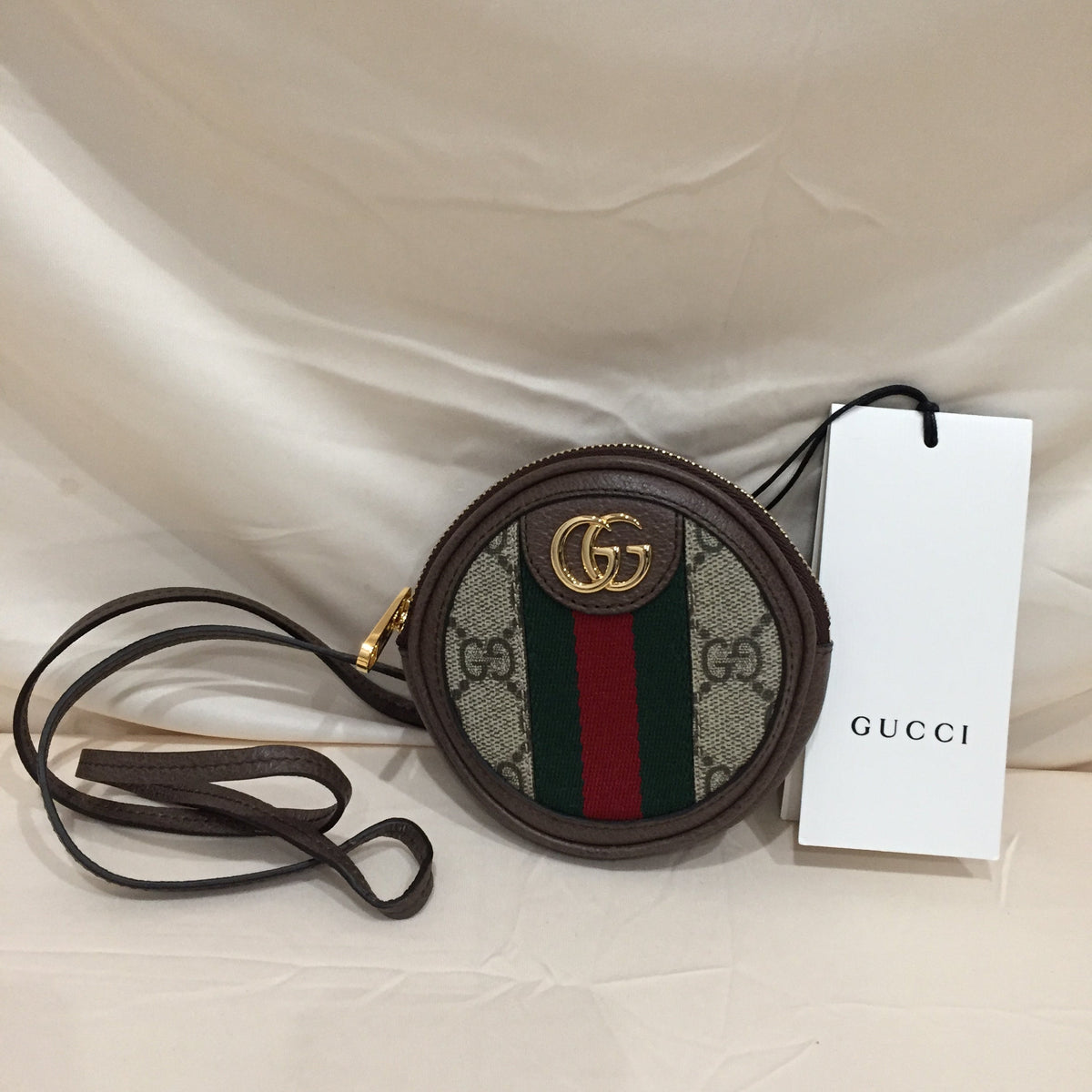 Gucci GG Supreme Mini Ophidia Coin Purse Shoulder Bag Sku# 71979