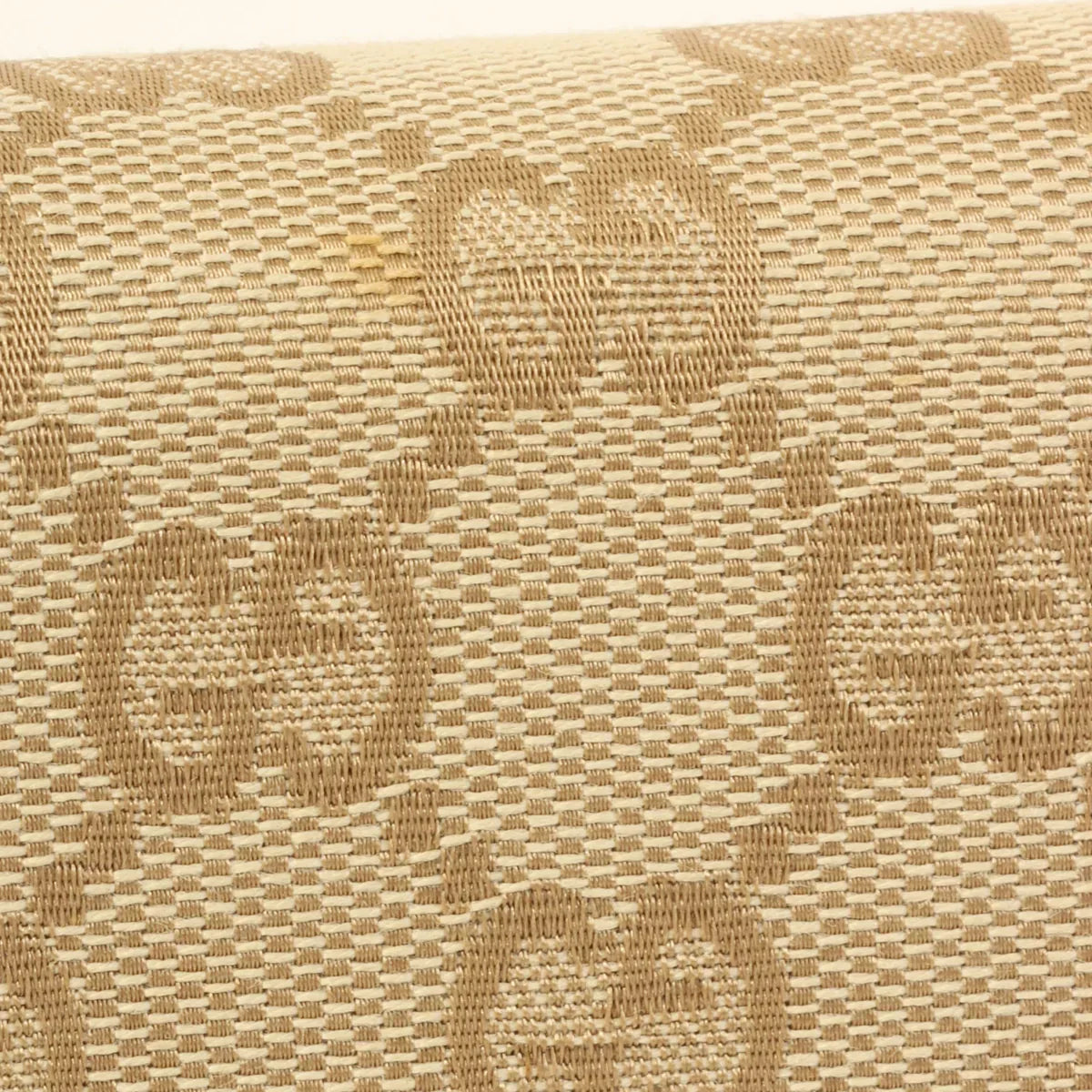 GUCCI Canvas Gg Pattern Bamboo 2Way Bag Beige/Wine Red