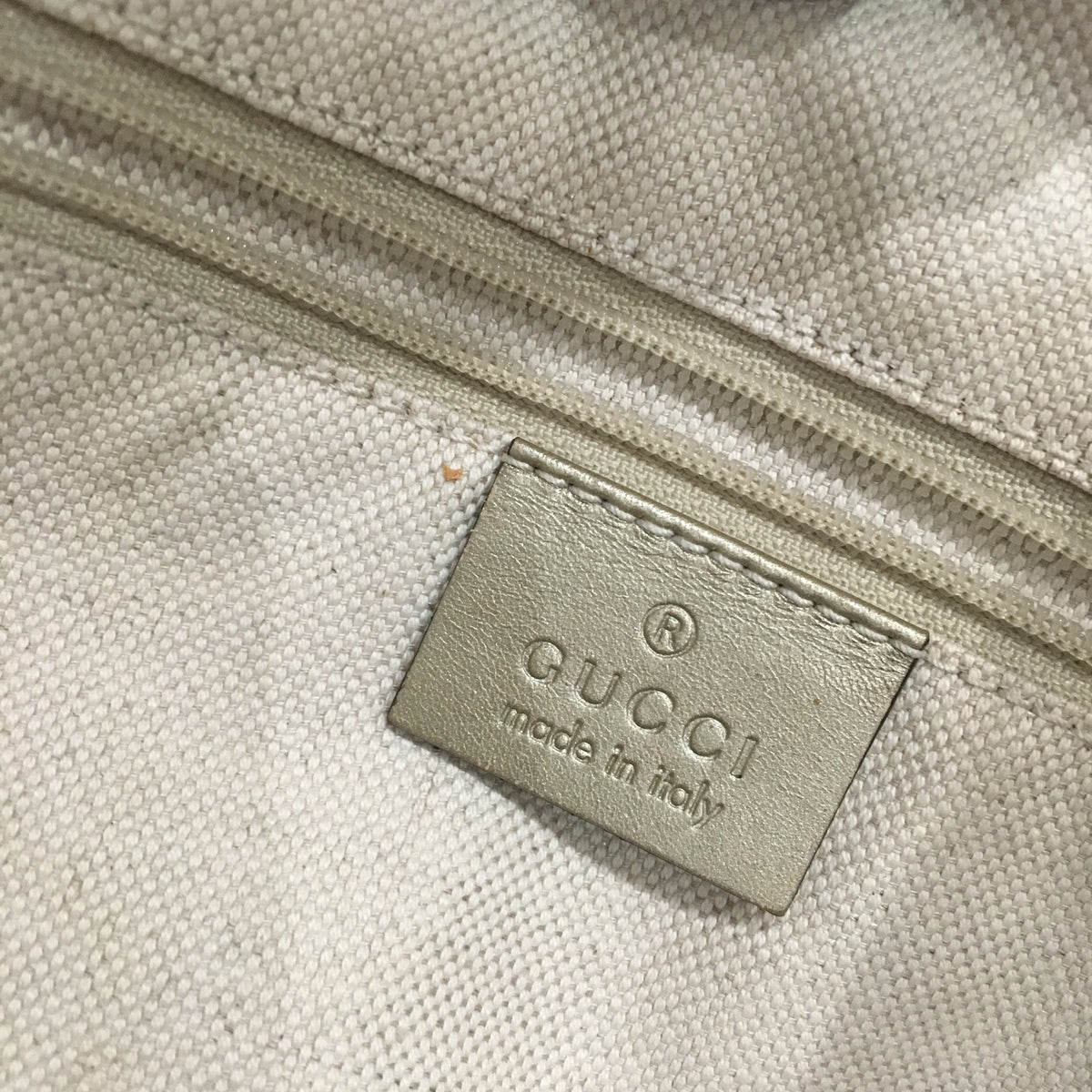 Gucci Brown GG Cavas Large Sukey Tote Sku# 71203
