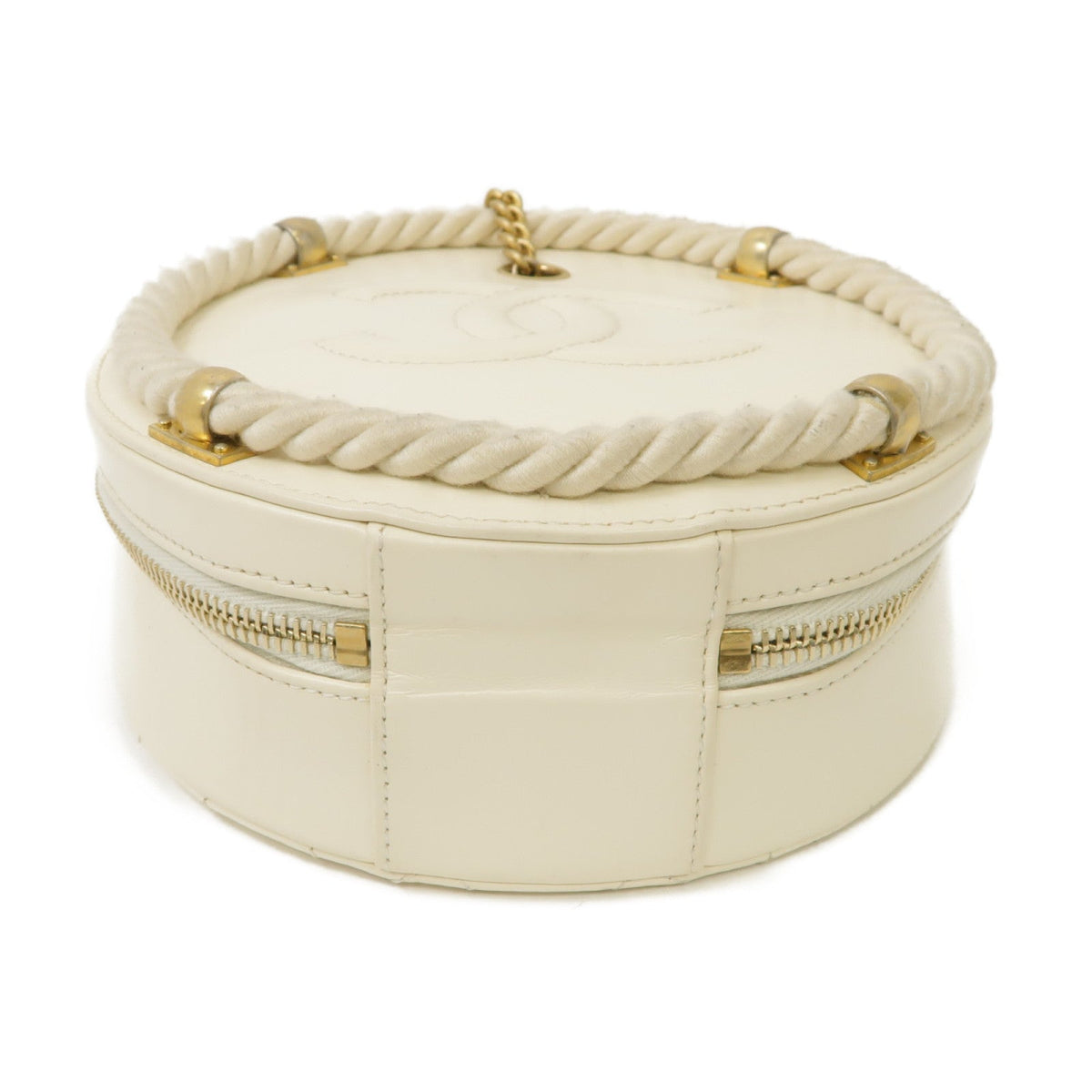 Chanel „ÄêÊøÄÊ∏õÂÑ™ÊÉ†„ÄëËè±Ê†ºÁæäÁöÆÁöÆÈù©2 Way Shoulder BagÈáëÊâ£ÔøΩÁ±≥Ëâ≤