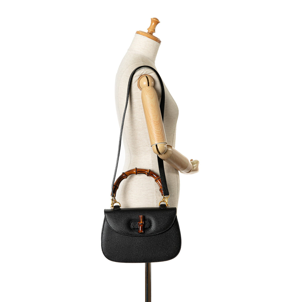 GUCCI Bamboo Night Satchel