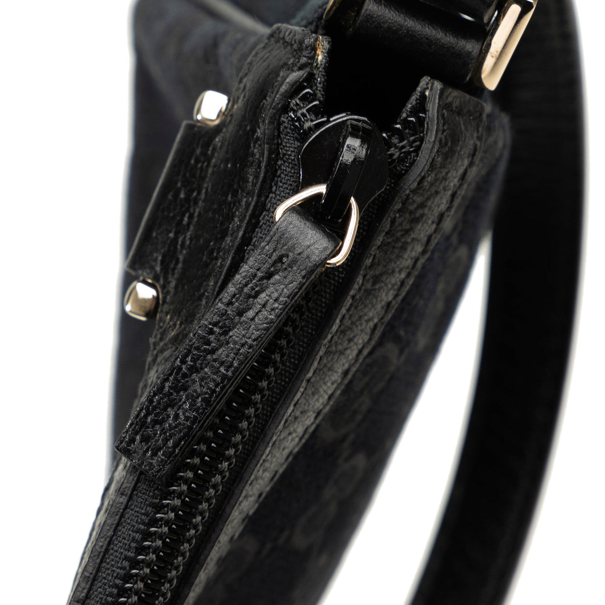 GUCCI GG Canvas Abbey D-Ring Baguette