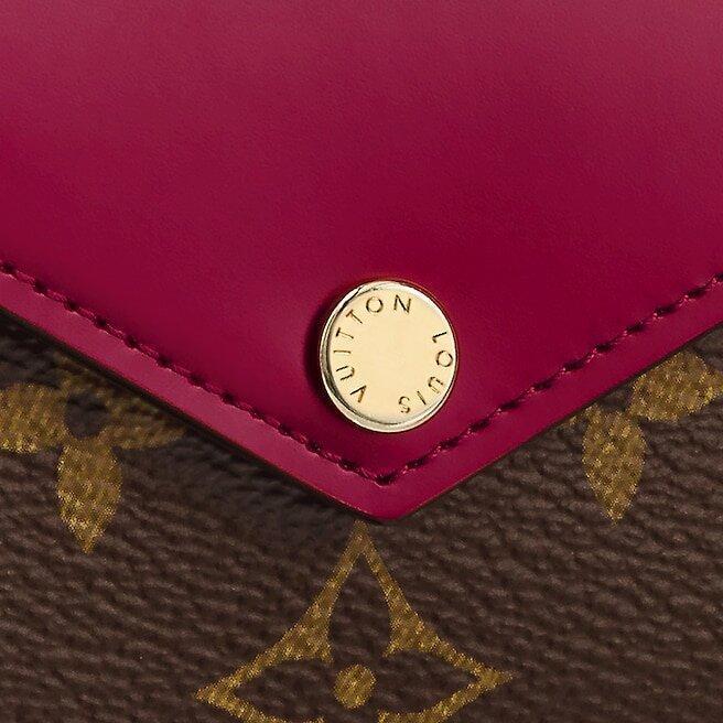 Louis Vuitton ZOÉ WALLET FUSHIA